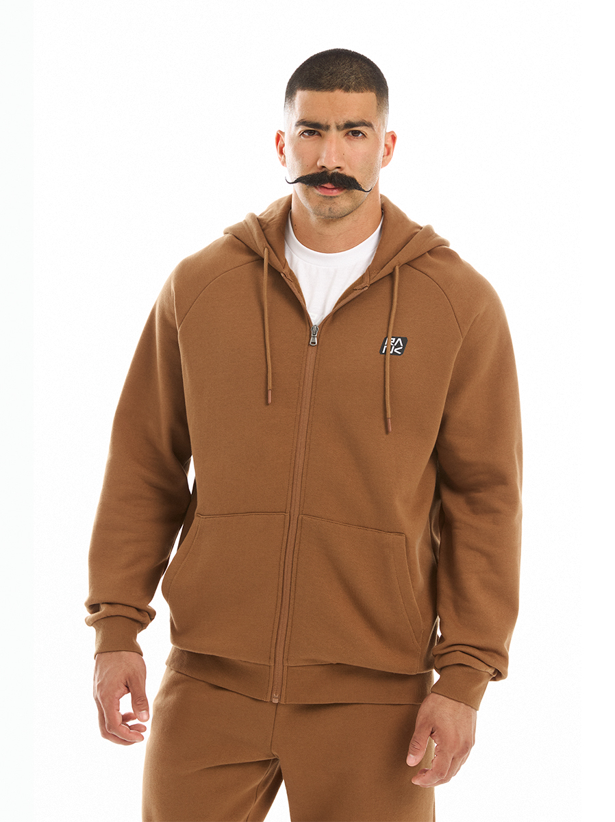 

Толстовка мужская RANK Competitor Fleece FZ коричневая 2XL, Коричневый, Competitor Fleece FZ