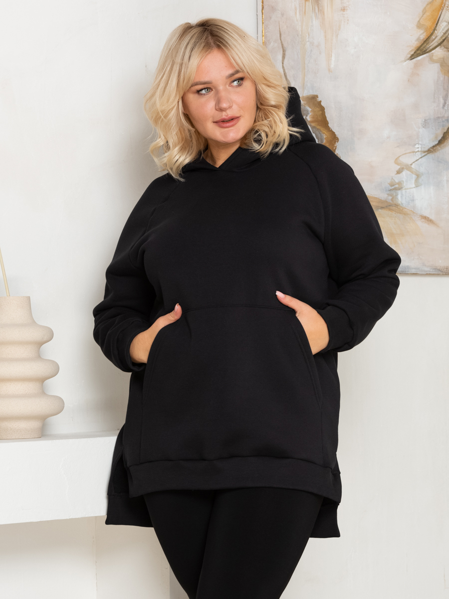 

Худи женское Sparada Нью-Йорк 2 черное 52-54 RU, Нью-Йорк 2