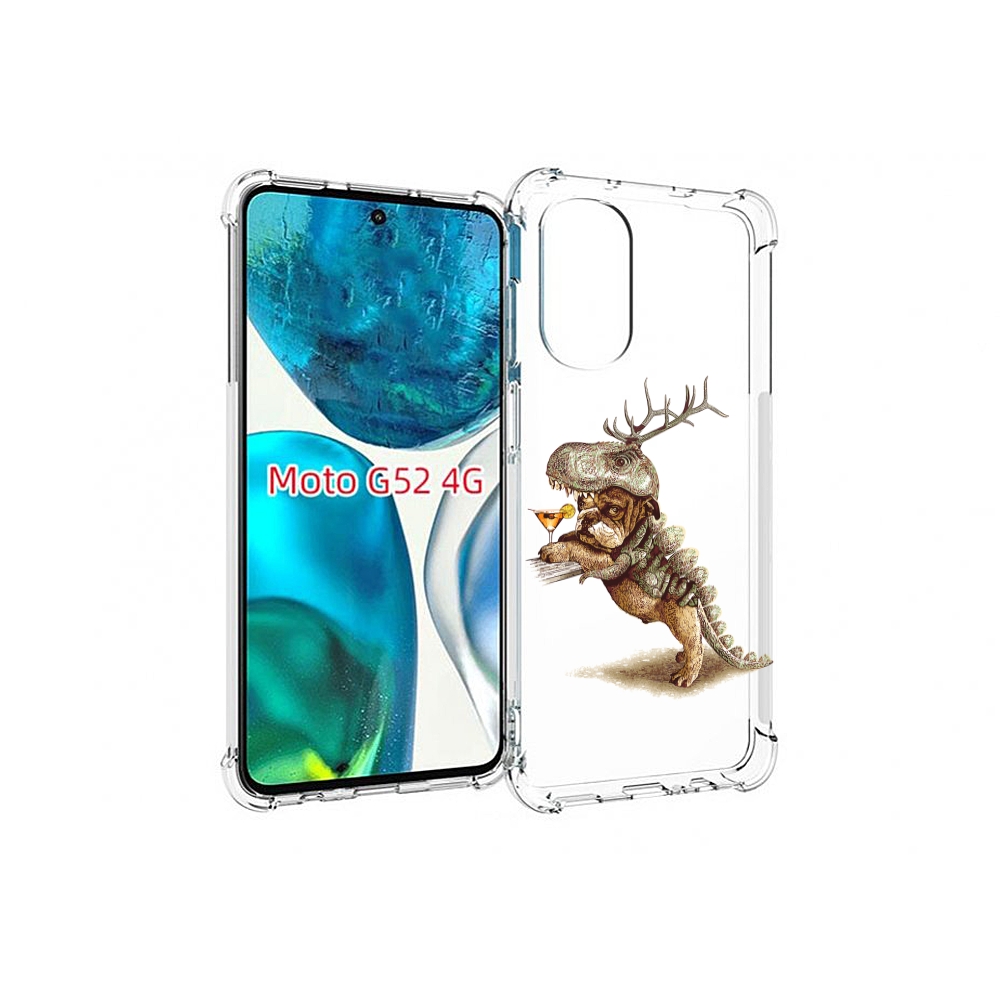 

Чехол MyPads тематическая вечеринка для Motorola Moto G82 / Moto G52, Прозрачный, Tocco