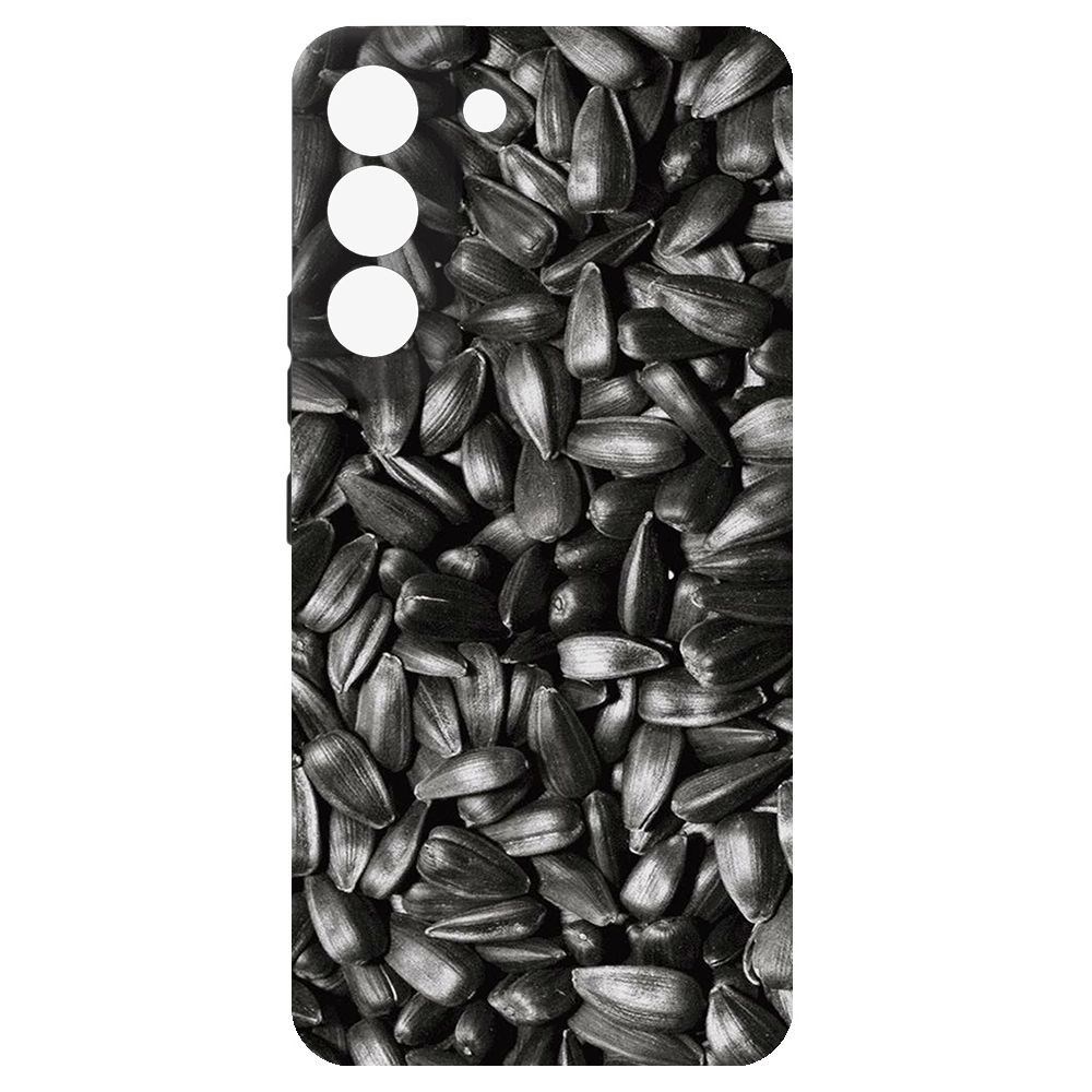 Чехол-накладка Krutoff Soft Case Семечки для Samsung Galaxy S22