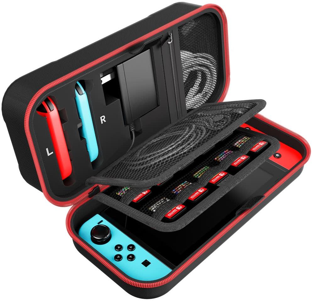 

Чехол защитный Carry Case Oivo (IV-SW178) Red (Красный) (Switch/Switch OLED), Carry Case