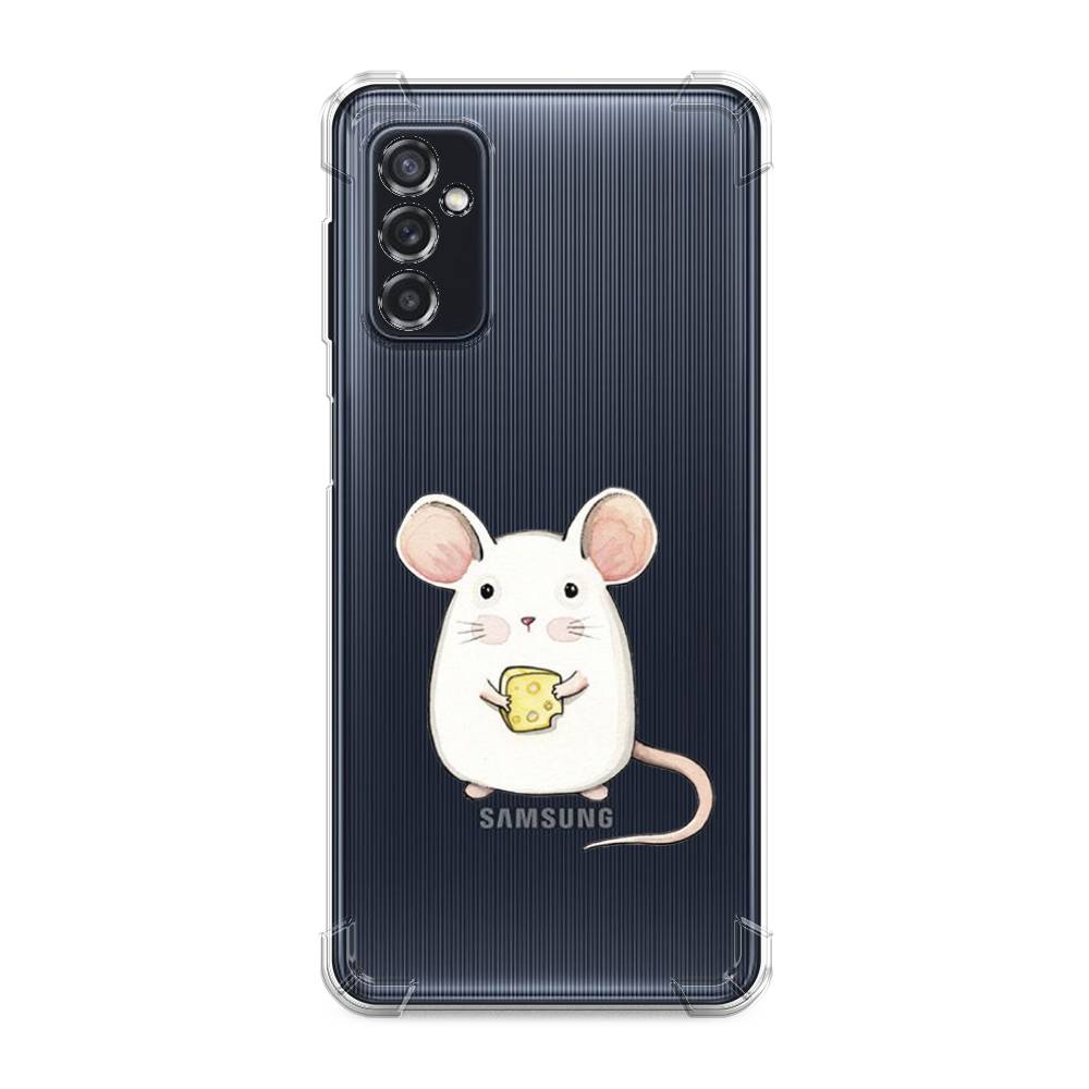 фото Противоударный силиконовый чехол "мышка" на samsung galaxy m52 awog