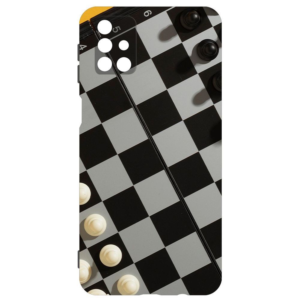 

Чехол-накладка Krutoff Soft Case Шахматы для Samsung Galaxy M31s (M317)