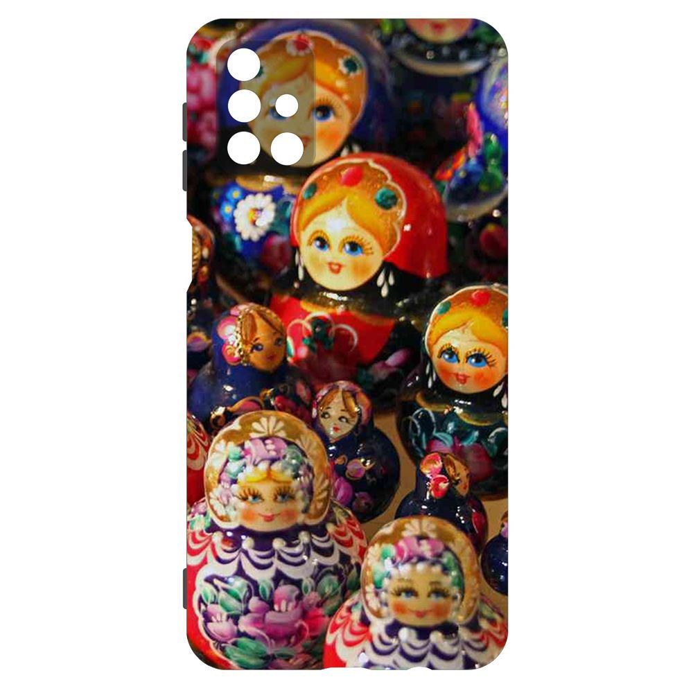 

Чехол-накладка Krutoff Soft Case Матрешка для Samsung Galaxy M51 (M515)