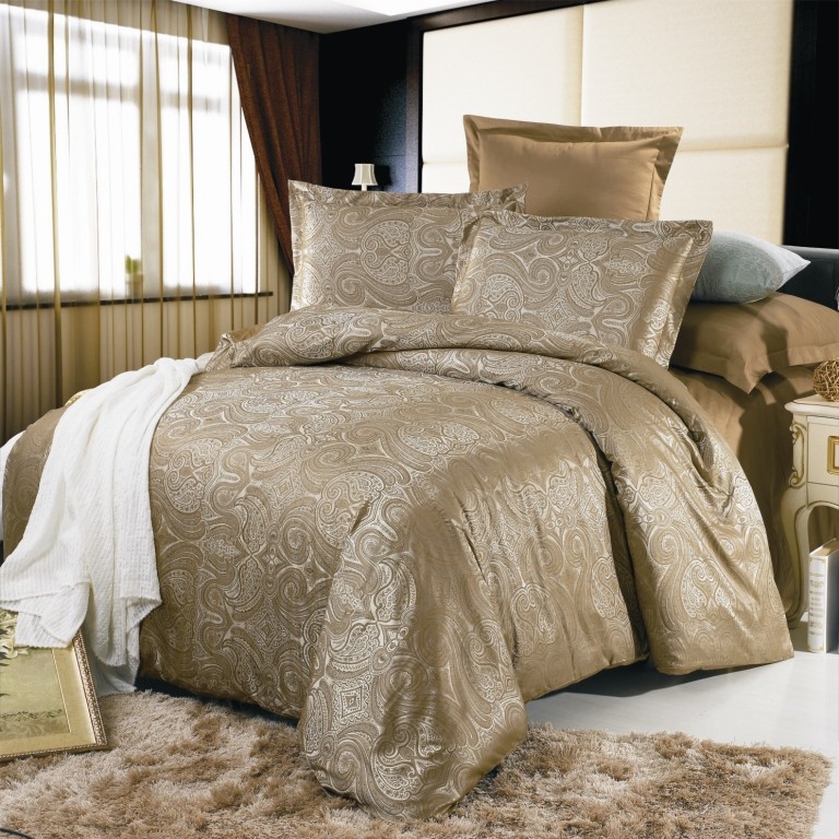 

Valtery Постельное белье JC-08 Евро 200х220 4 наволочки Прямоугольная ПВХ