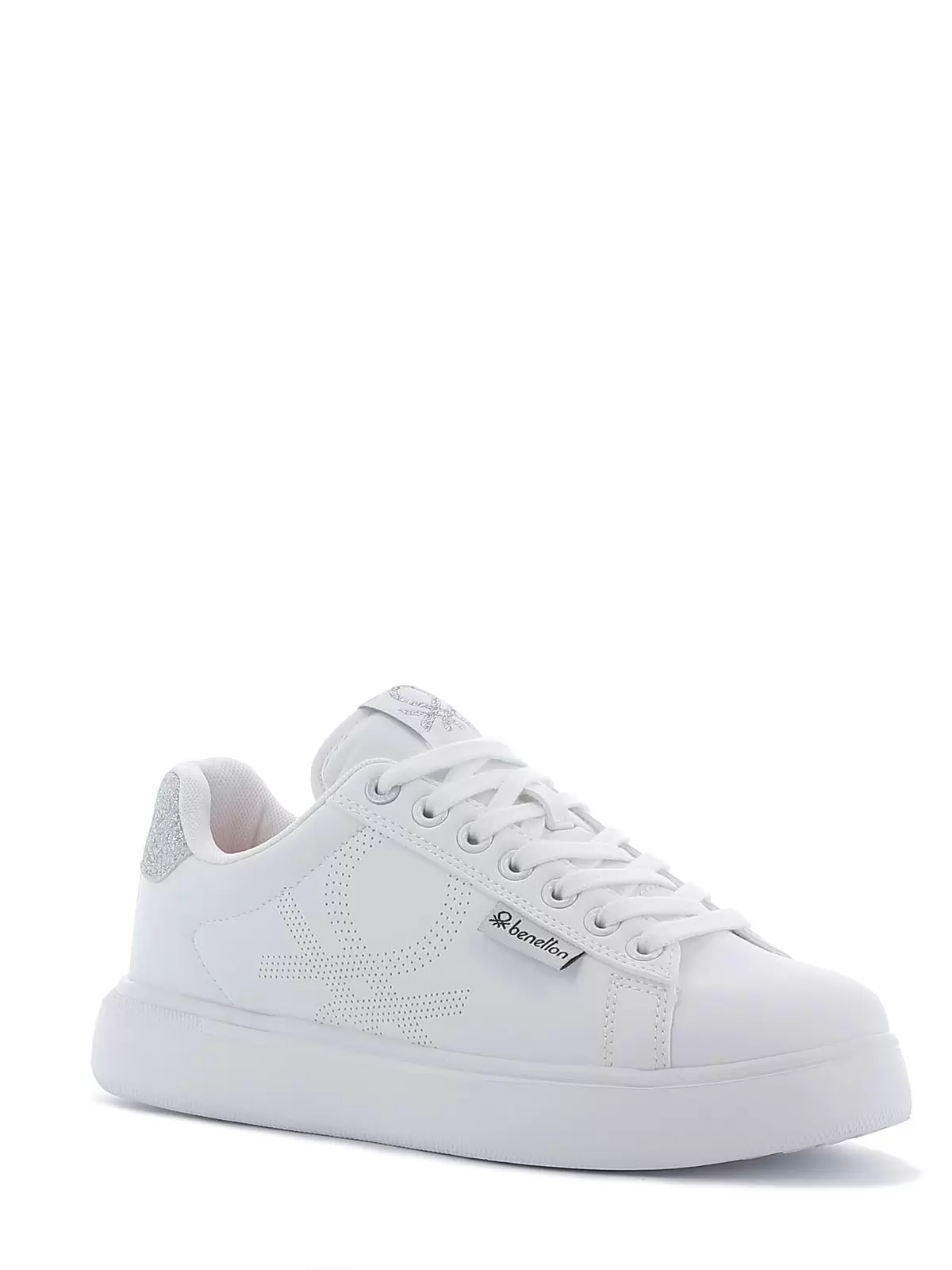 

Кеды женские United Colors of Benetton BTW314607 белые 36 EU, Белый, Toffee Glit