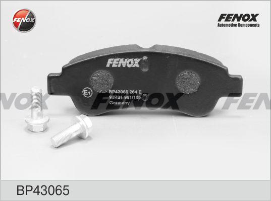 

Тормозные колодки FENOX BP43065