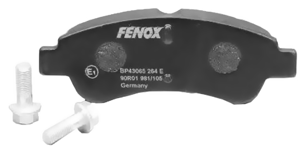 

Тормозные колодки FENOX BP43065