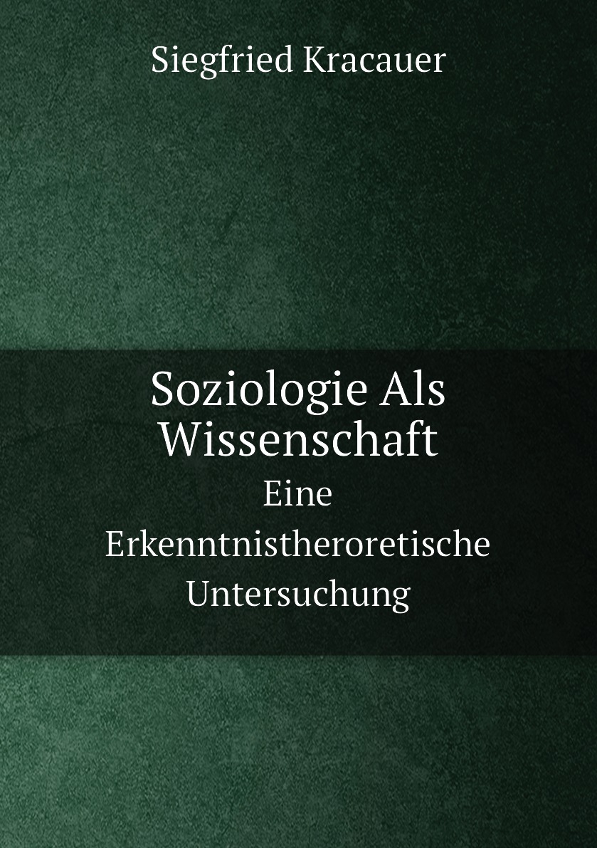 

Soziologie Als Wissenschaft