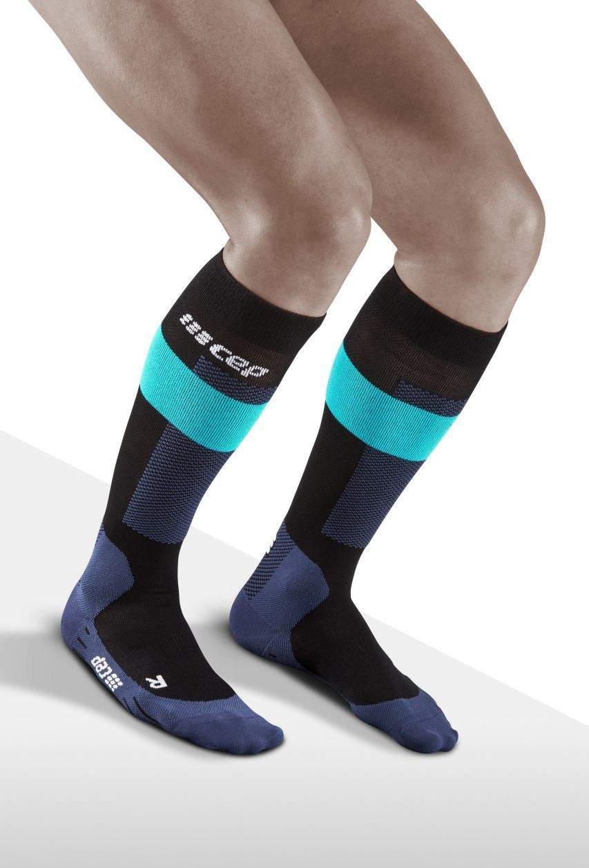 Гольфы мужские CEP Compression Merino knee socks черные V 1 пара