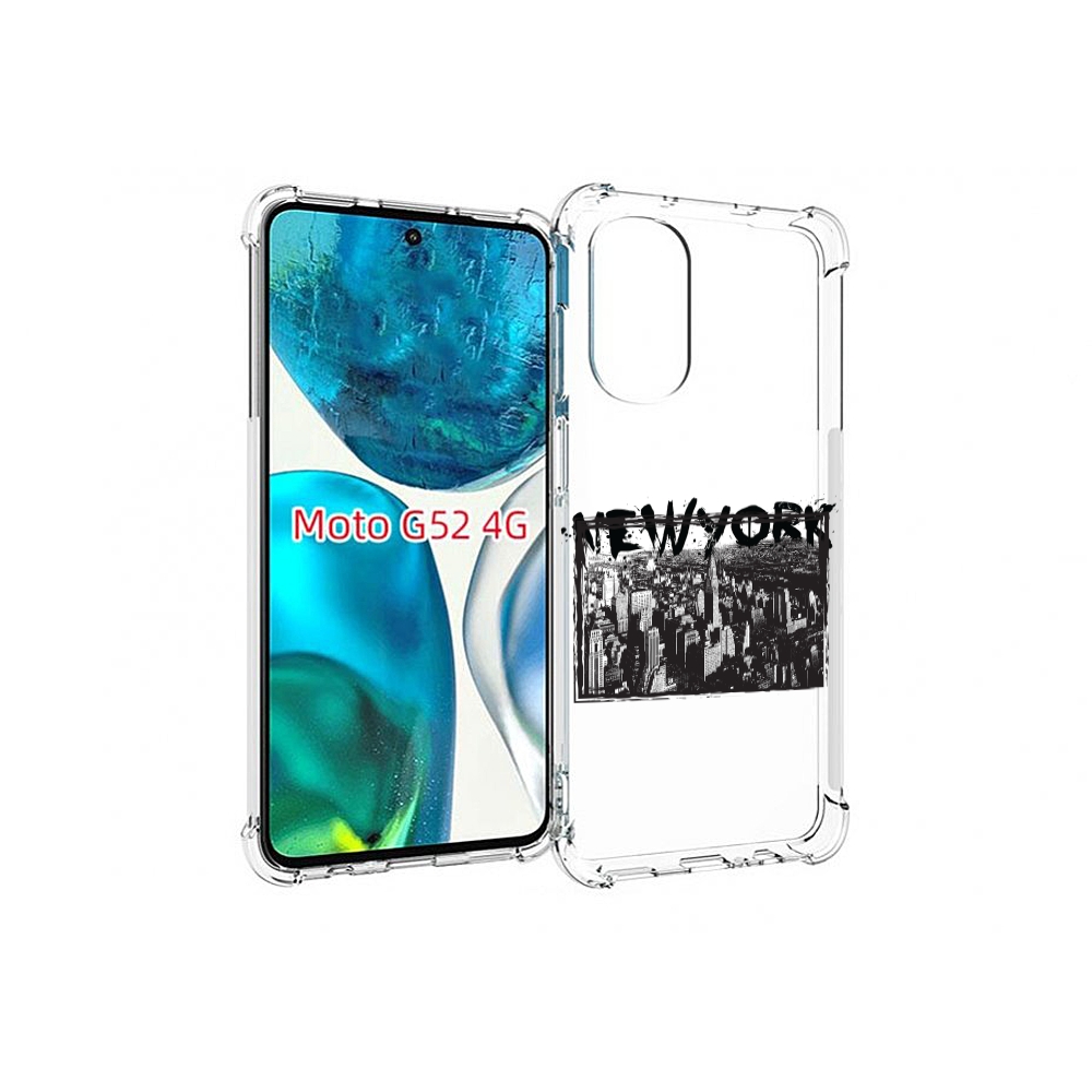 

Чехол MyPads че для Motorola Moto G82 / Moto G52, Прозрачный, Tocco