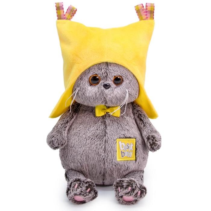

Мягкая игрушка «Басик Baby в жёлтой шапочке», 20 см