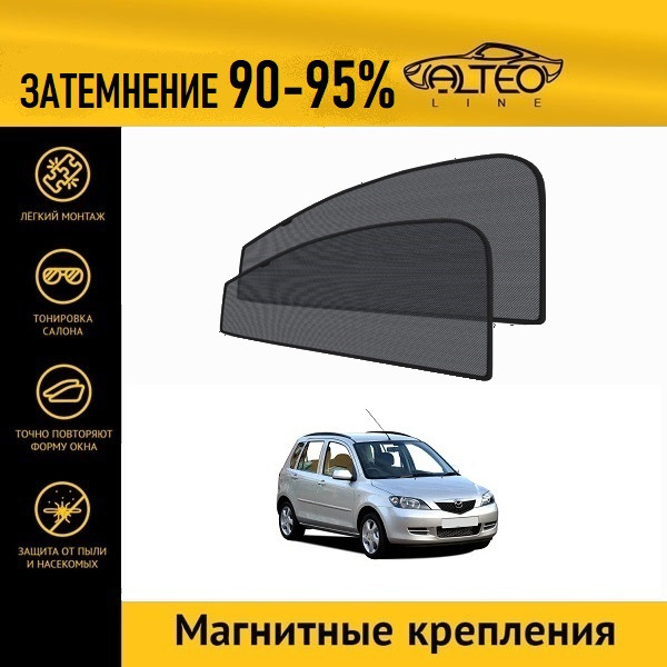 

Автошторки ALTEO на Mazda 2, 1поколение (2002-2005)