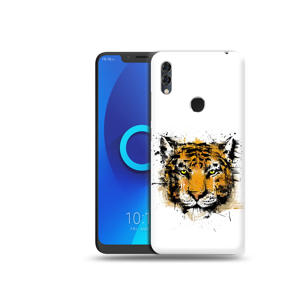 

Чехол MyPads Tocco для Alcatel 5V тигруля, Прозрачный, Tocco