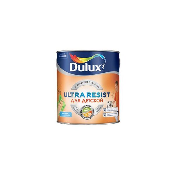 

DULUX Краска в/д ULTRA RESIST для детской BW 5 л