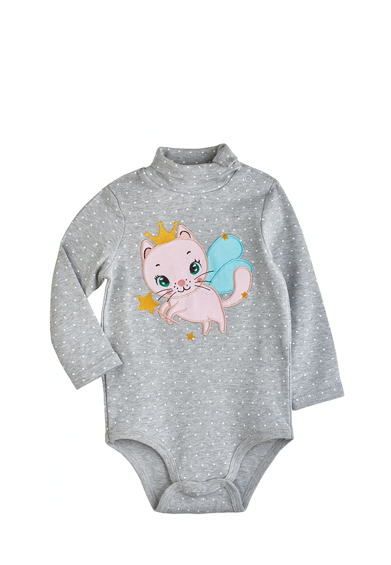 

Боди детское Kari baby AW20B14803705 светло-серый р.74, AW20B14803705