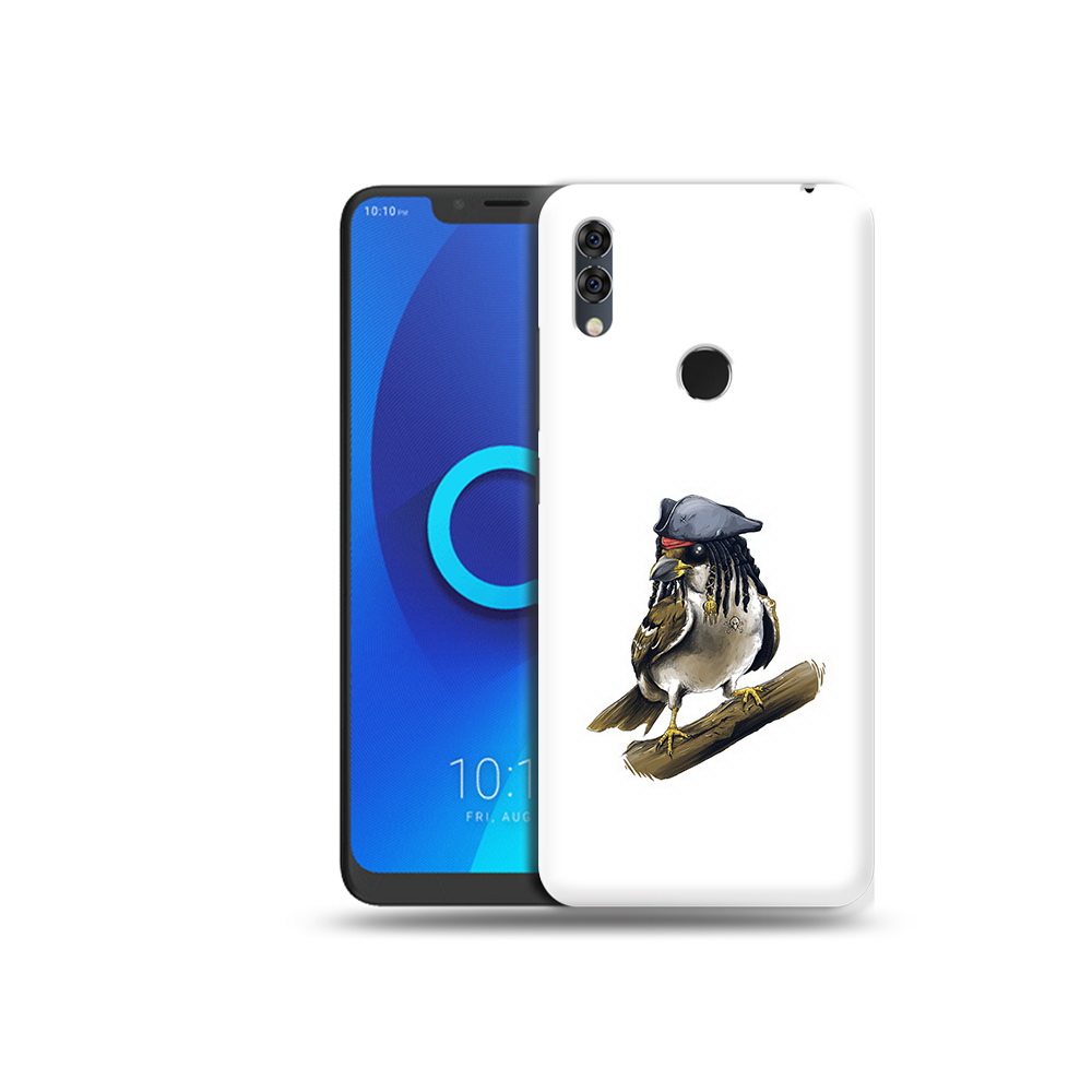 

Чехол MyPads Tocco для Alcatel 5V Джек воробей, Прозрачный, Tocco