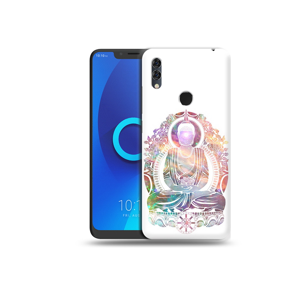 

Чехол MyPads Tocco для Alcatel 5V умный мужчина абстракция, Прозрачный, Tocco