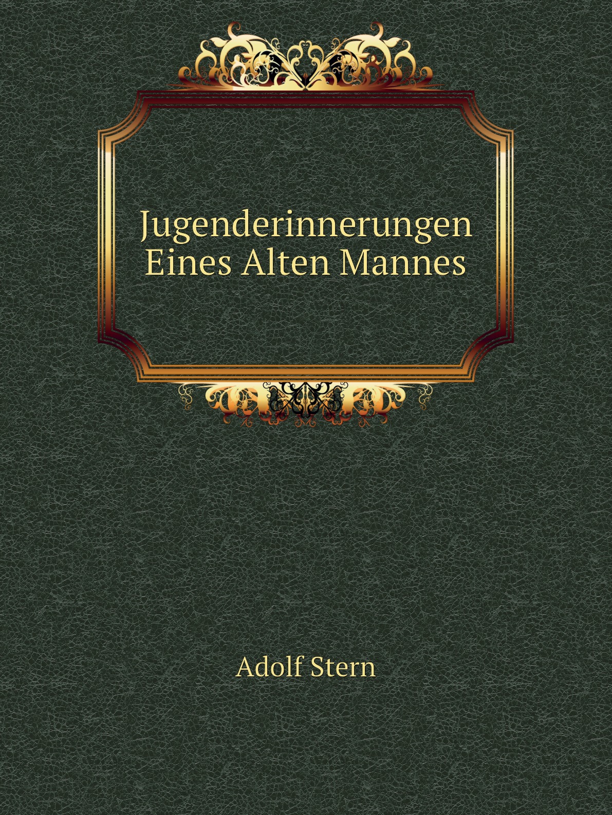 

Jugenderinnerungen Eines Alten Mannes