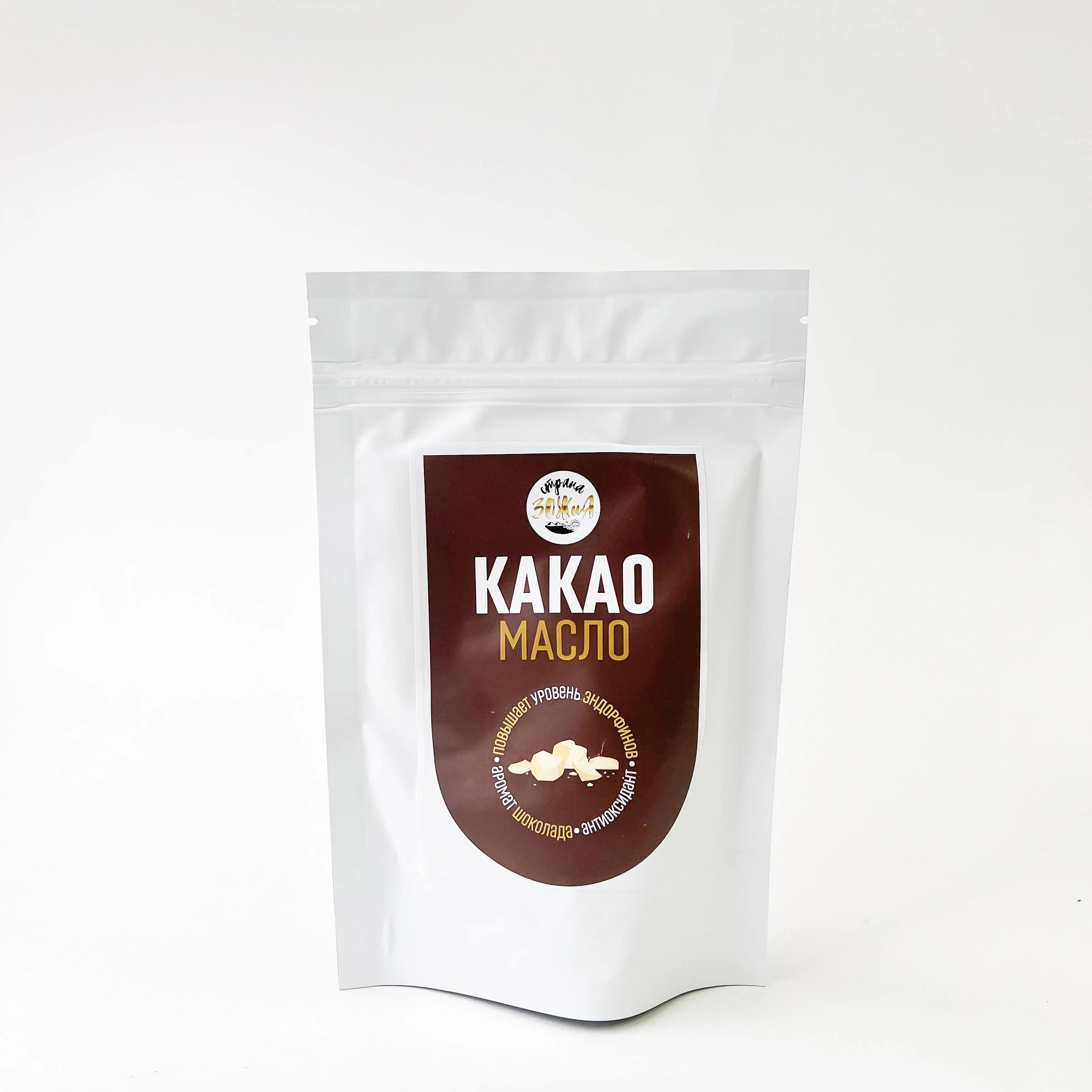

Масло какао Страна ЗОЖиЯ натуральное 100%, кусковое, 100 г
