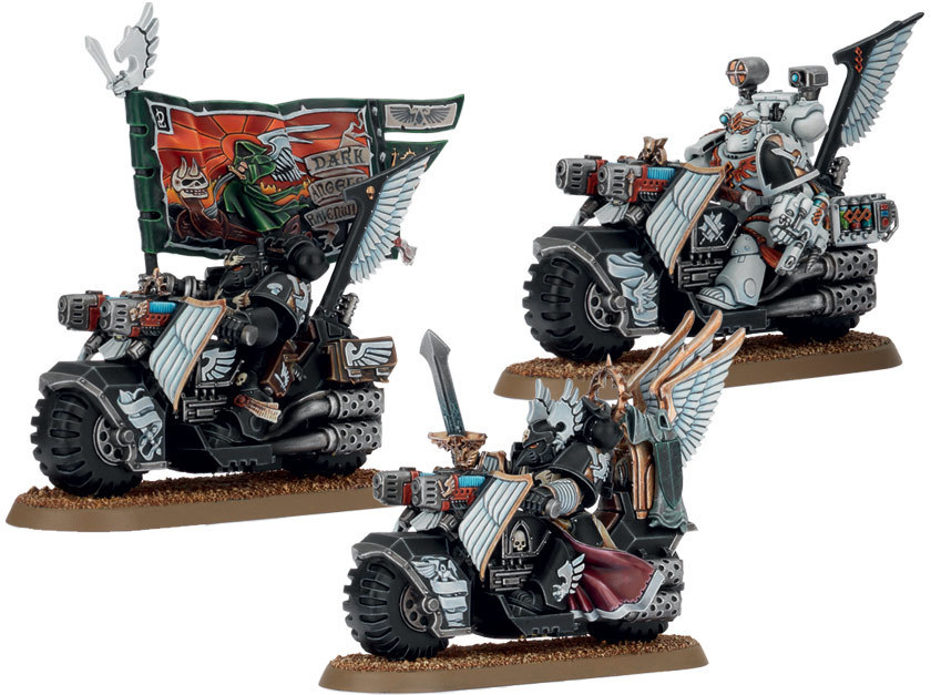 

Warhammer 40000: dark angels ravenwing command squad