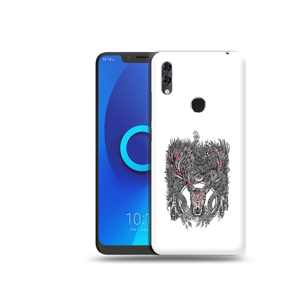 

Чехол MyPads Tocco для Alcatel 5V Дизайнерские_676, Прозрачный, Tocco