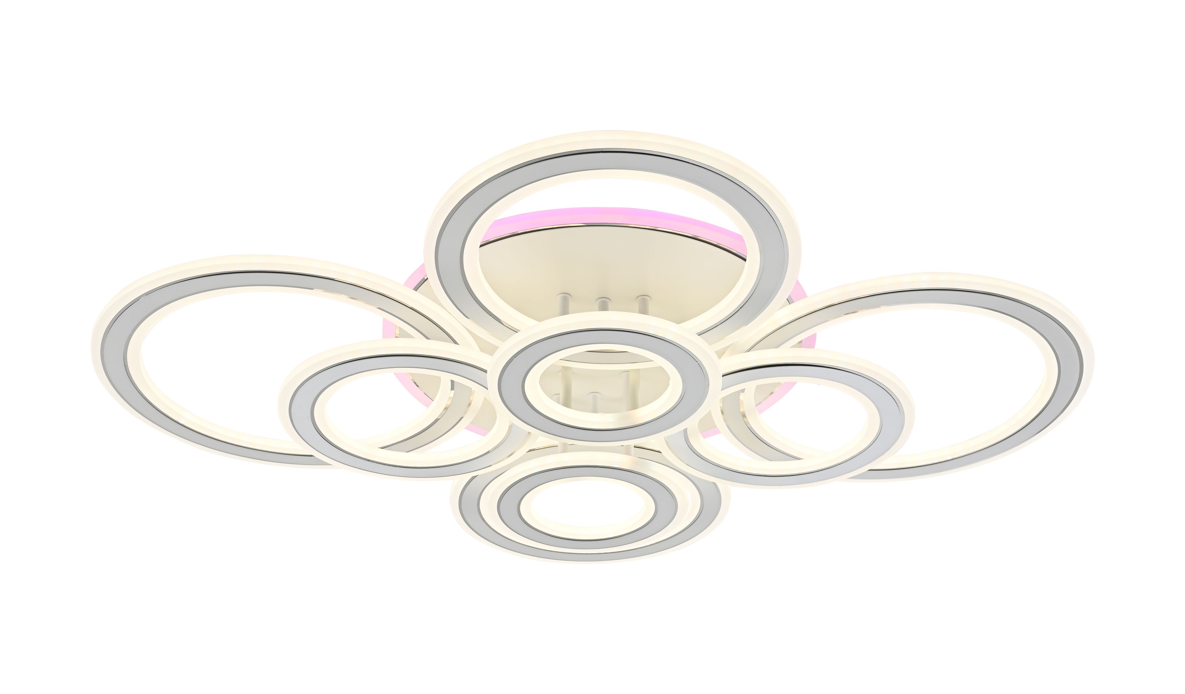 

Светодиодная люстра потолочная на 25 кв.м с пультом управления для низких потолков, Потолочная люстра