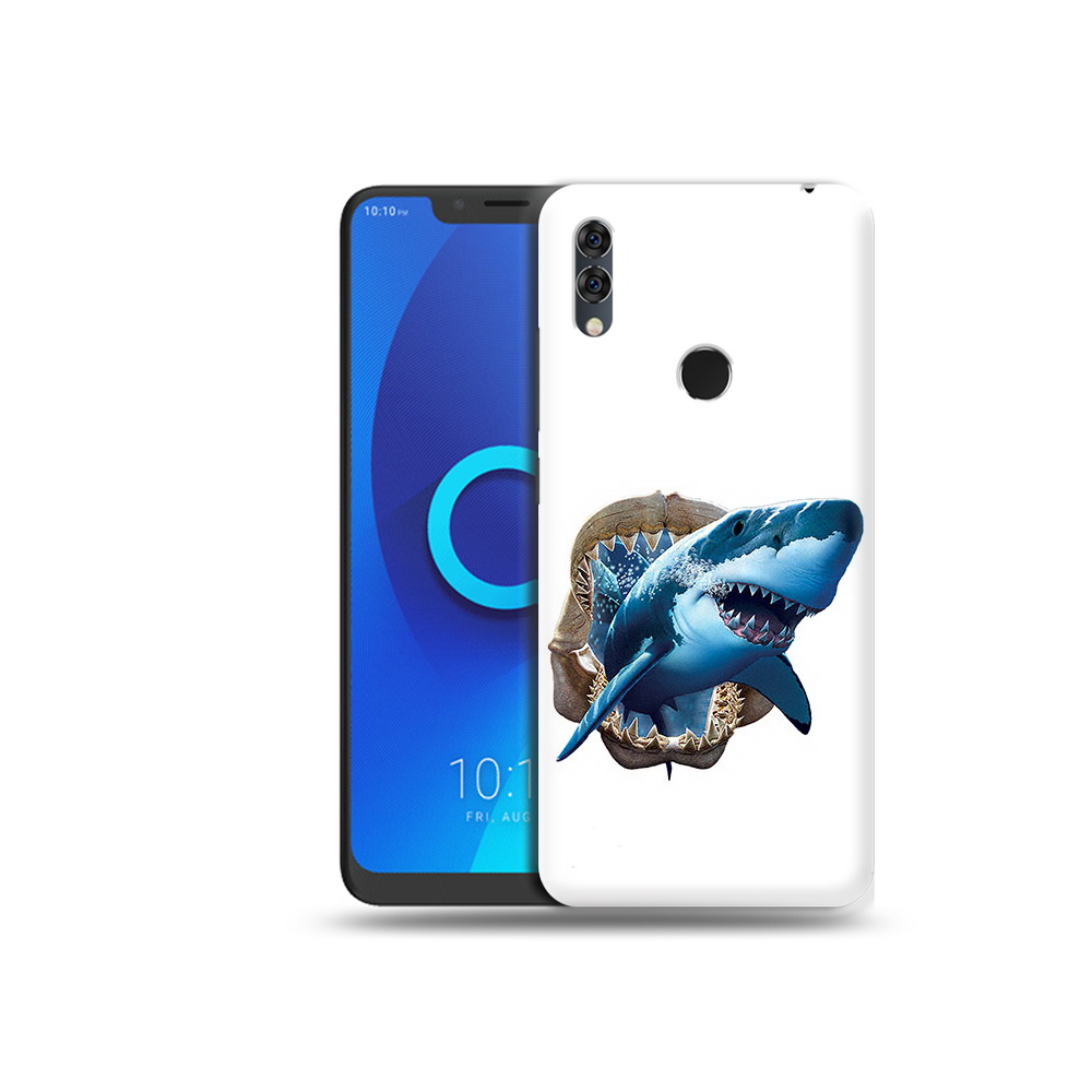 

Чехол MyPads Tocco для Alcatel 5V челюсти, Прозрачный, Tocco