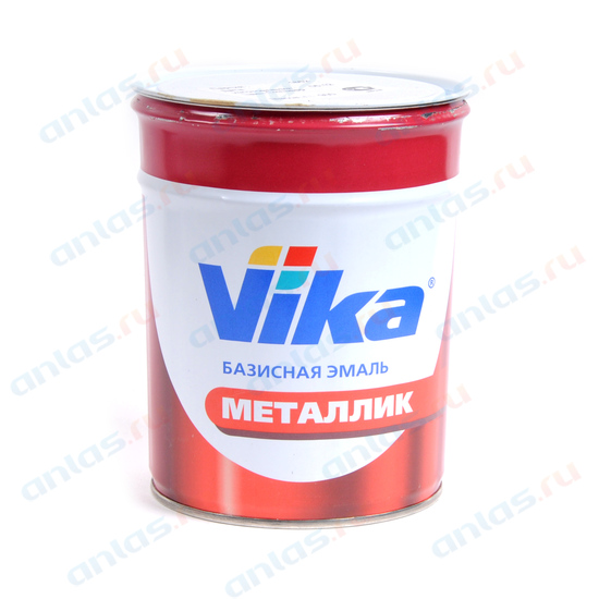 

Автоэмаль Vika металлик сильвер Газ 1 л