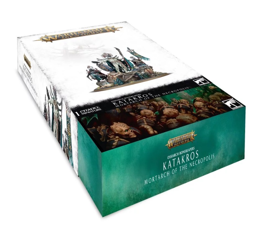 

Warhammer age of sigmar: ossiarch bonereapers katakros, mortarch of the necropolis