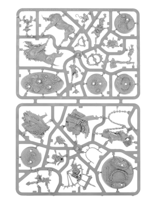 

Warhammer underworlds: beastgrave - охотники хротгорна (на русском языке)