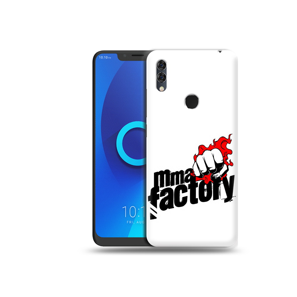 

Чехол MyPads Tocco для Alcatel 5V Единоборства ММА, Прозрачный, Tocco