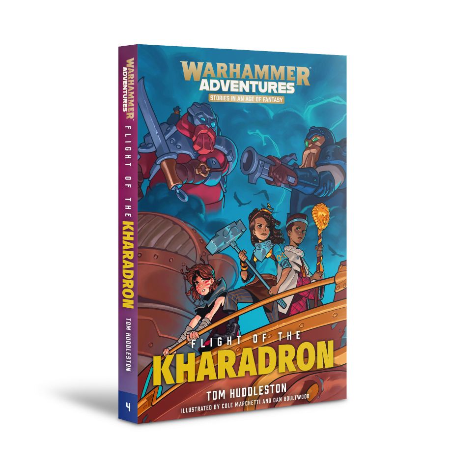 Warhammer adventure: книга the realm quest: flight of the kharadron