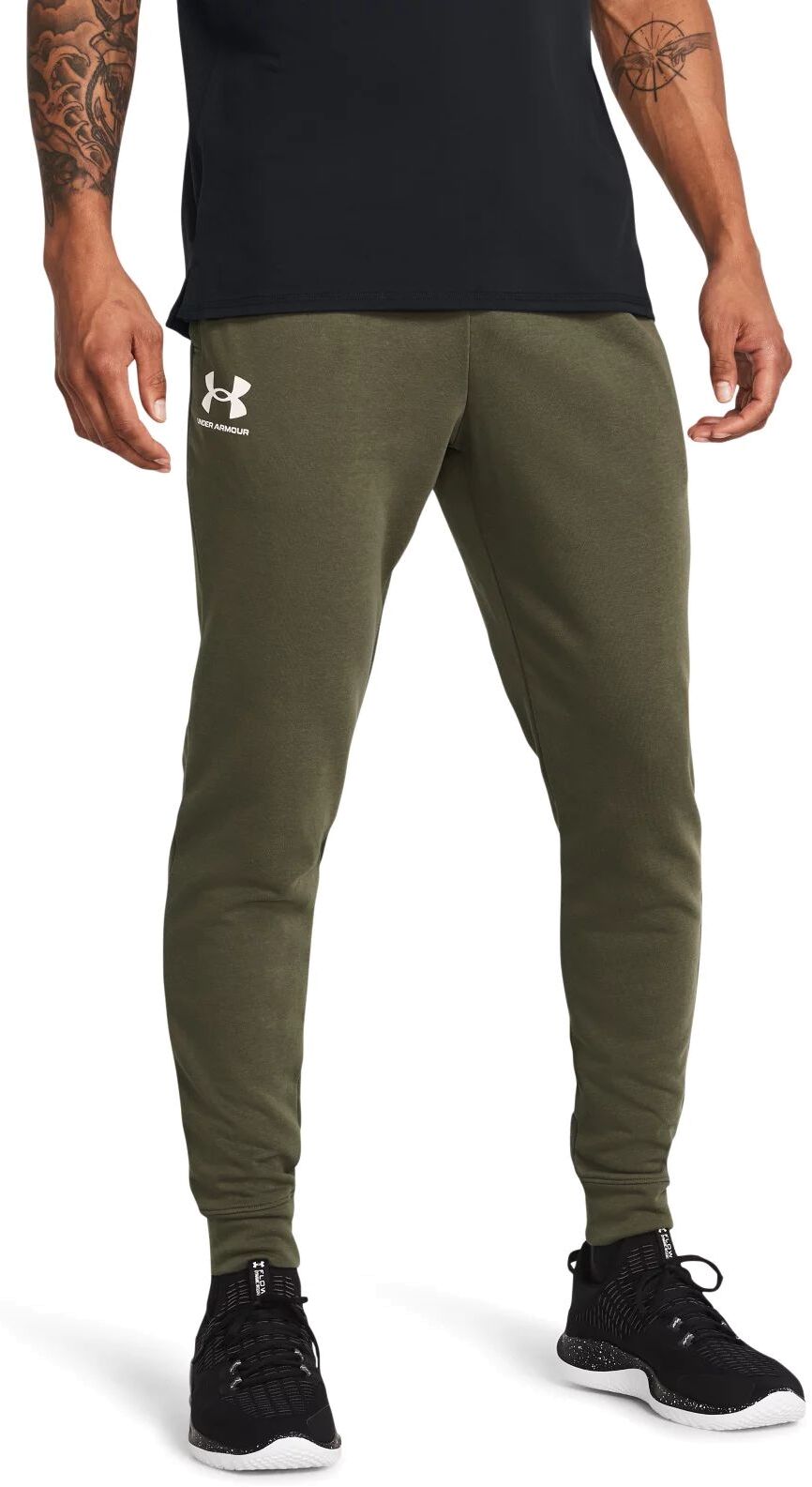

Спортивные брюки мужские Under Armour Ua Rival Terry Jogger зеленые 3XL, Зеленый, Ua Rival Terry Jogger