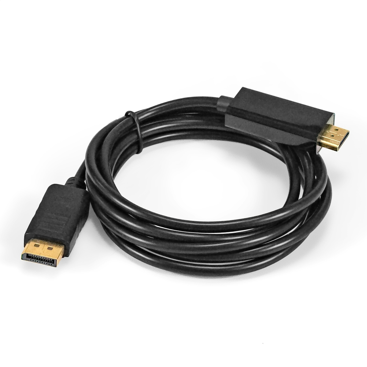 

Кабель ExeGate DisplayPort - HDMI вилка-вилка 2м (EX294710RUS) черный