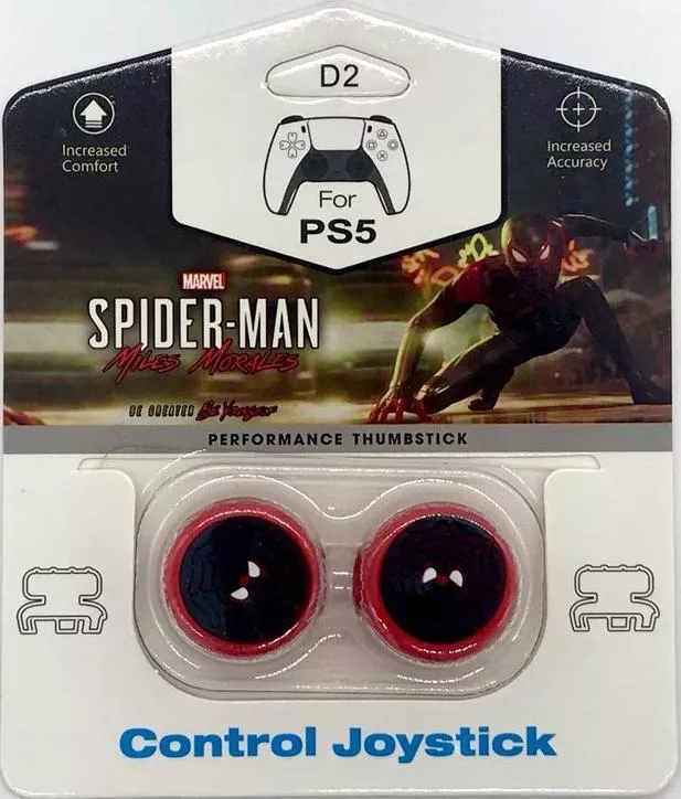 Накладка на стик для геймпада NoBrand Spider-Man: Miles Morale для Playstation 5