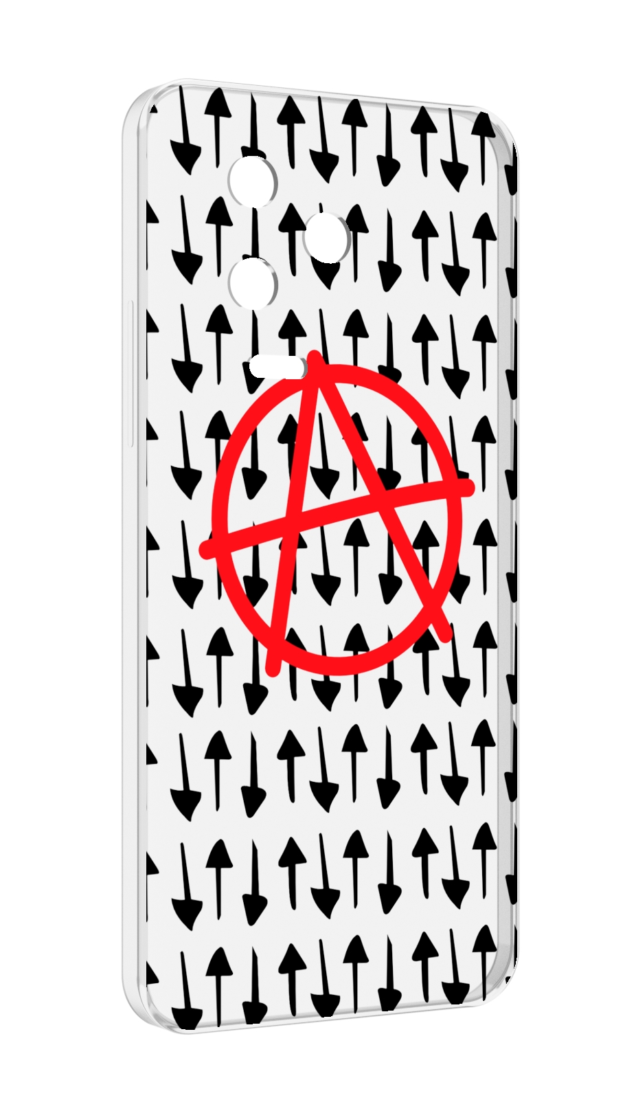 Чехол MyPads анархия-панк для Infinix Note 12 Pro 4G X676B противоударный