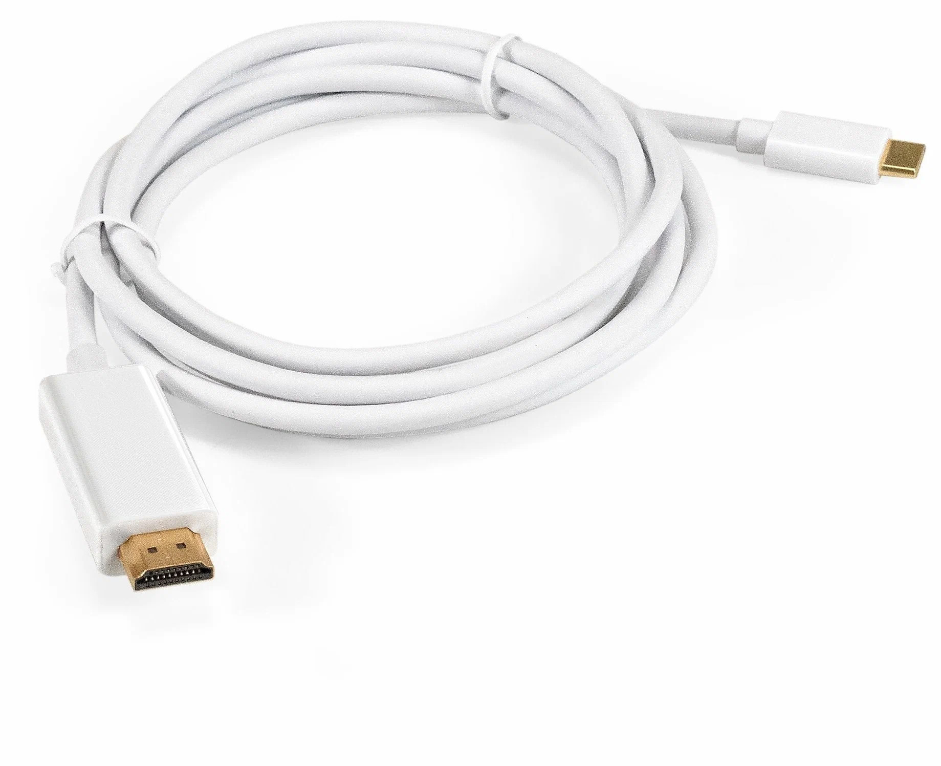 

Адаптер ExeGate USB Type C - HDMI без разъемов 1.8м (EX294722RUS) белый