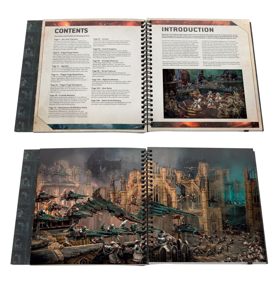

Warhammer 40000: crusade mission pack: plague purge (на английском языке), Разноцветный