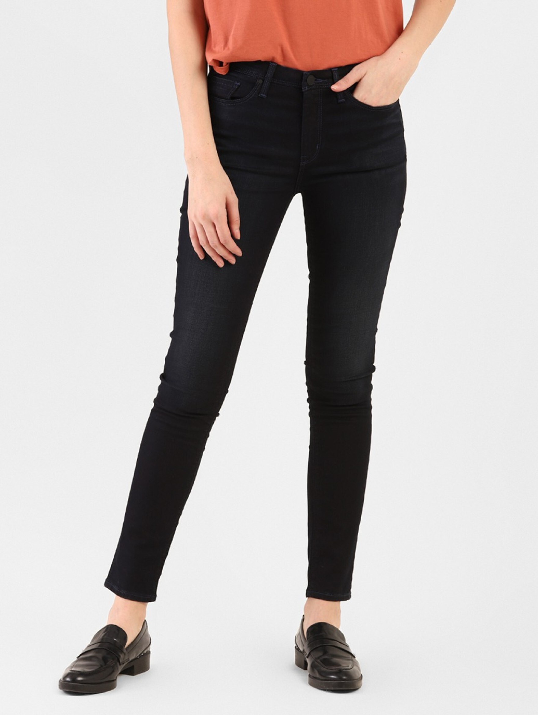 Джинсы женские Levi's Women 711 Skinny Jeans синие 32/30