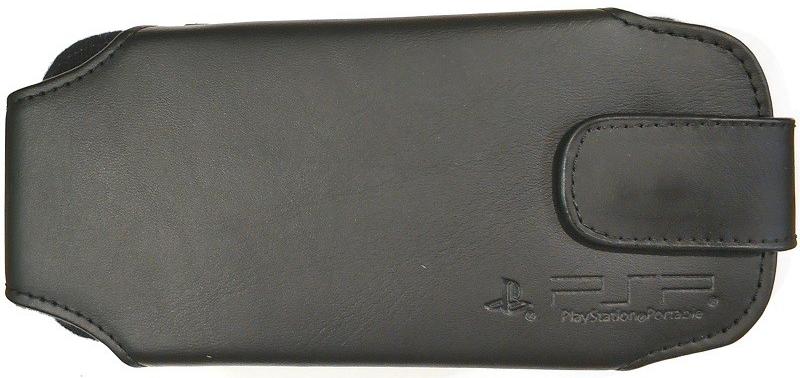 Чехол кожаный для PSP 1000/2000/3000 Чёрный (PSP)