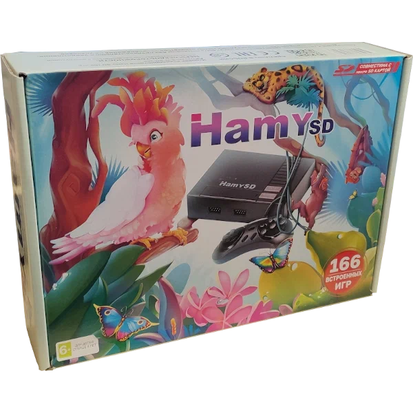 Игровая приставка Приставка 16 bit Hamy SD 166 игр