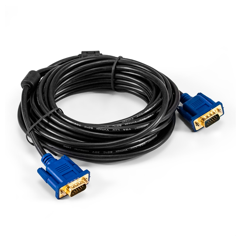 

Кабель ExeGate VGA - VGA вилка-вилка 7.5м (EX294726RUS) черный