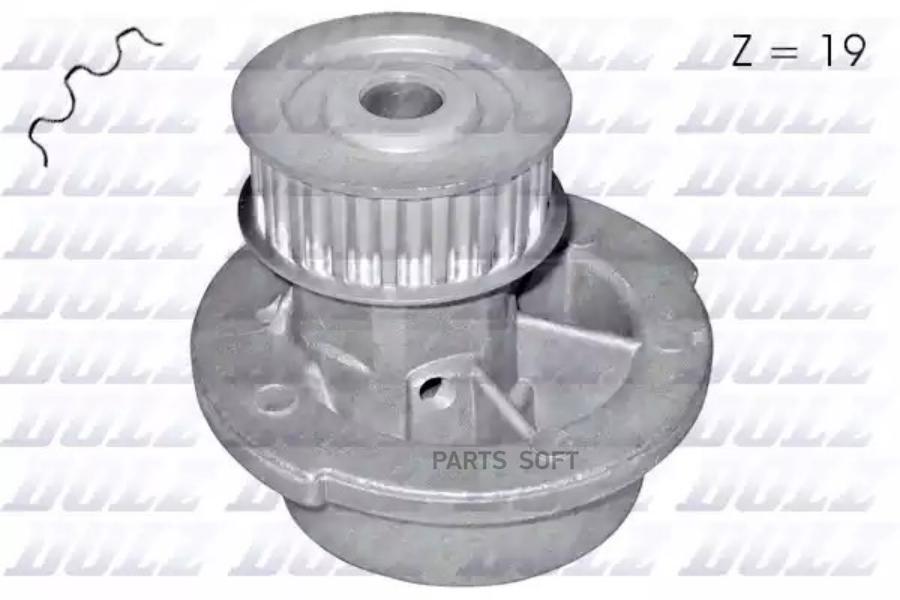 

Помпа, водяной насос DAEWOO Lanos/Nexia/OPEL Astra G/Vectra A all 8V DOLZ O-106
