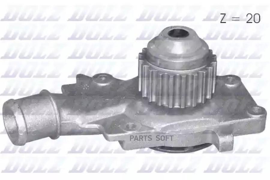 

Помпа, водяной насос Ford Escort, Fiesta 1.4, 1.6 86-99 DOLZ F127