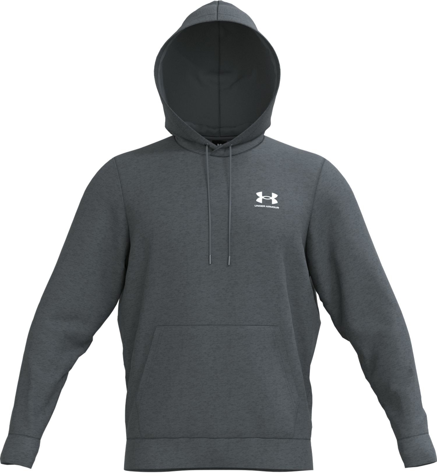 

Худи мужское Under Armour UA Essential Fleece Hoodie серое SM, Серый, UA Essential Fleece Hoodie