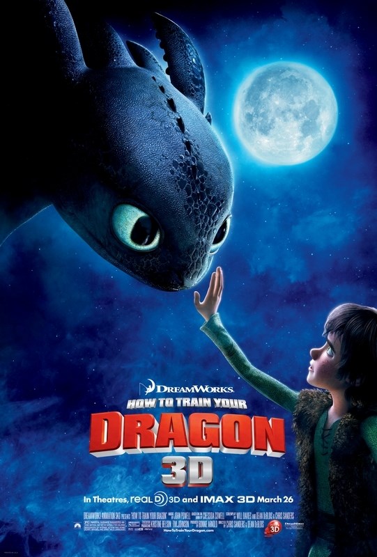 

Постер к мультфильму "Как приручить дракона" (How to Train Your Dragon) A3