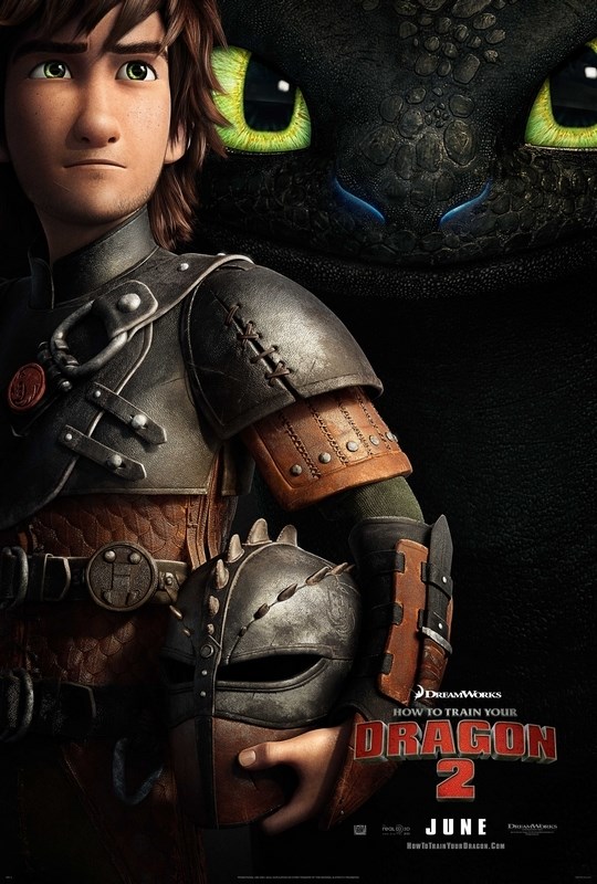 

Постер к мультфильму "Как приручить дракона 2" (How to Train Your Dragon 2) A3