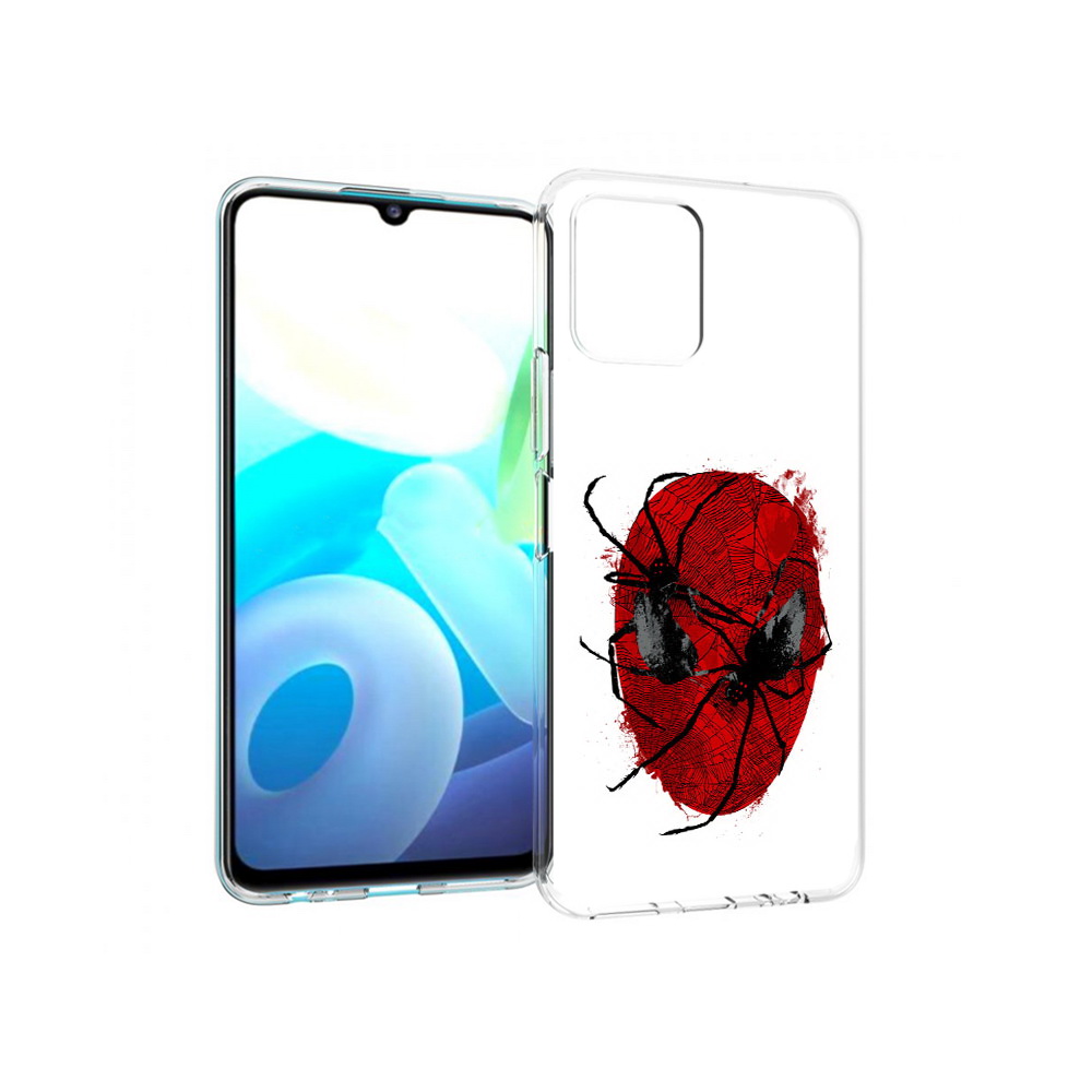 

Чехол MyPads Tocco для Vivo Y15s человек паук (PT224456.390.673), Прозрачный, Tocco