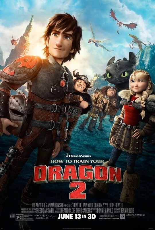 

Постер к мультфильму "Как приручить дракона 2" (How to Train Your Dragon 2) A1